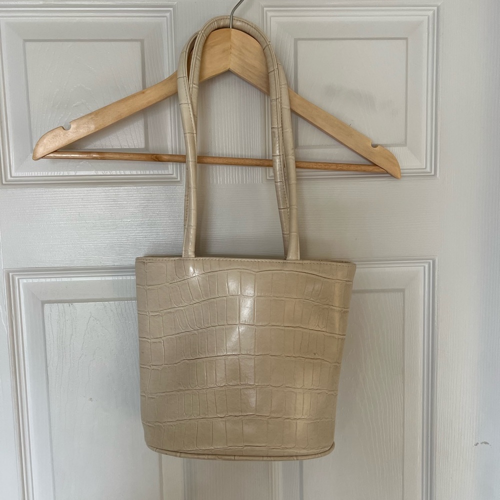 Vintage croc purse w/ coin purse